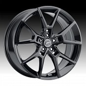Platinum 462BK Matrix Gloss Black Custom Wheels